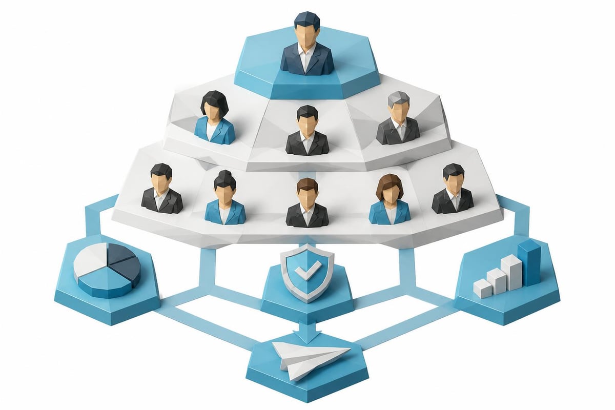 Enterprise coaching network structure