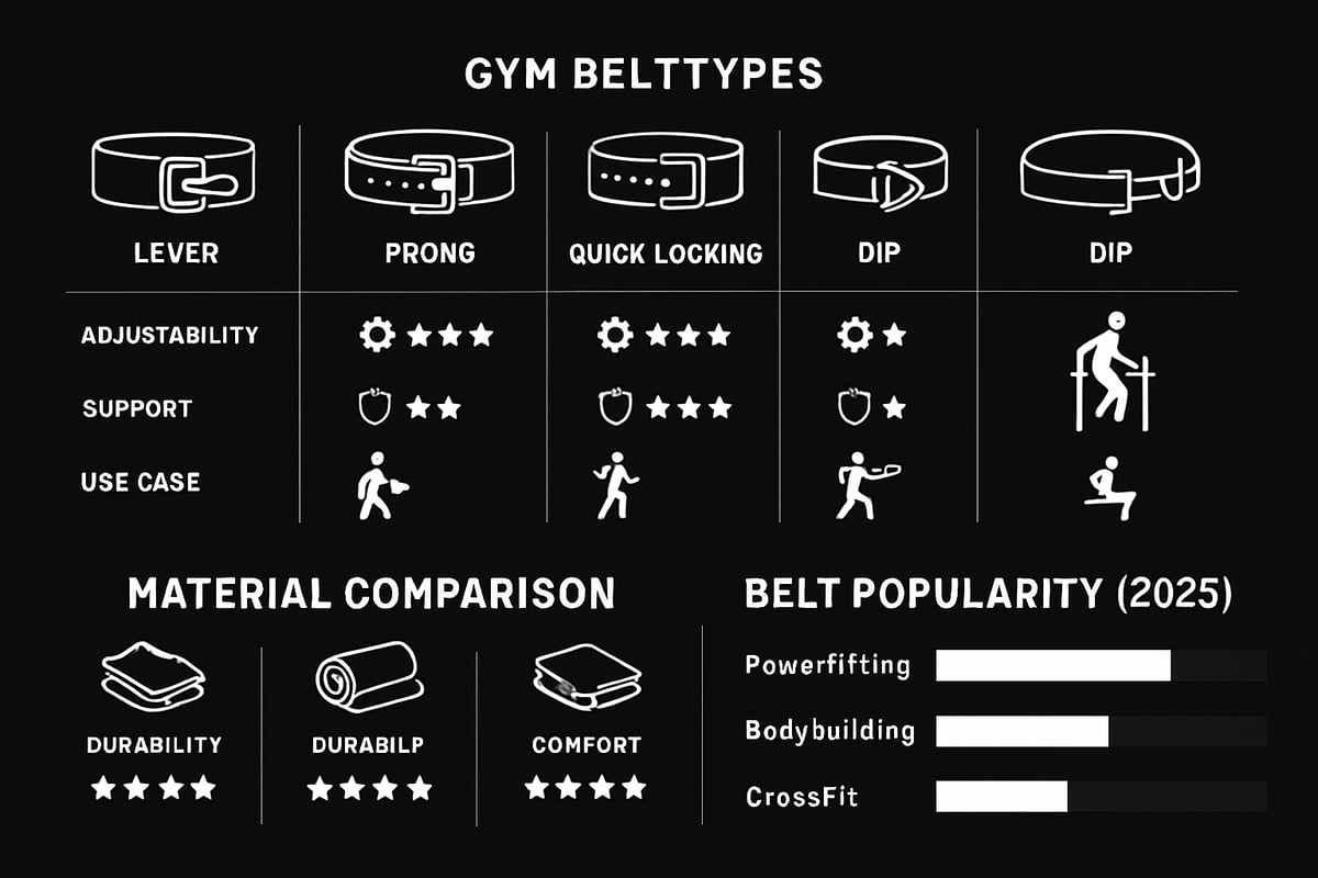 Understanding Gym Belt Types and Their Purpose