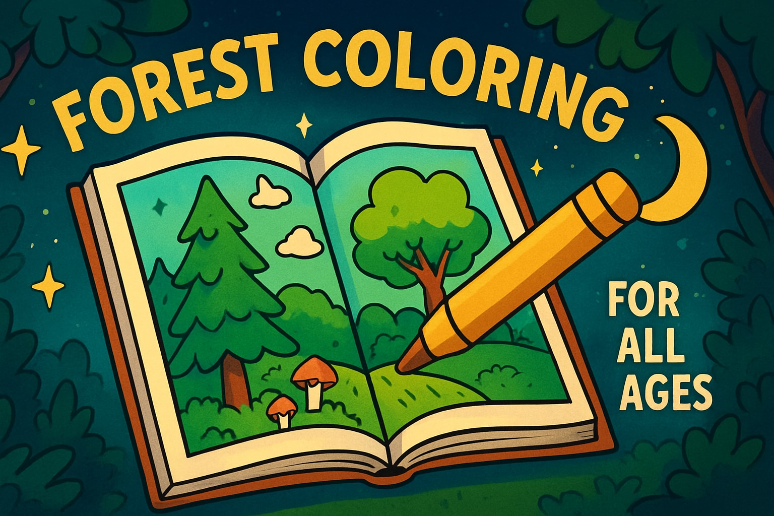 7 Magical Forest Coloring Ideas for Kids and Adults 2026