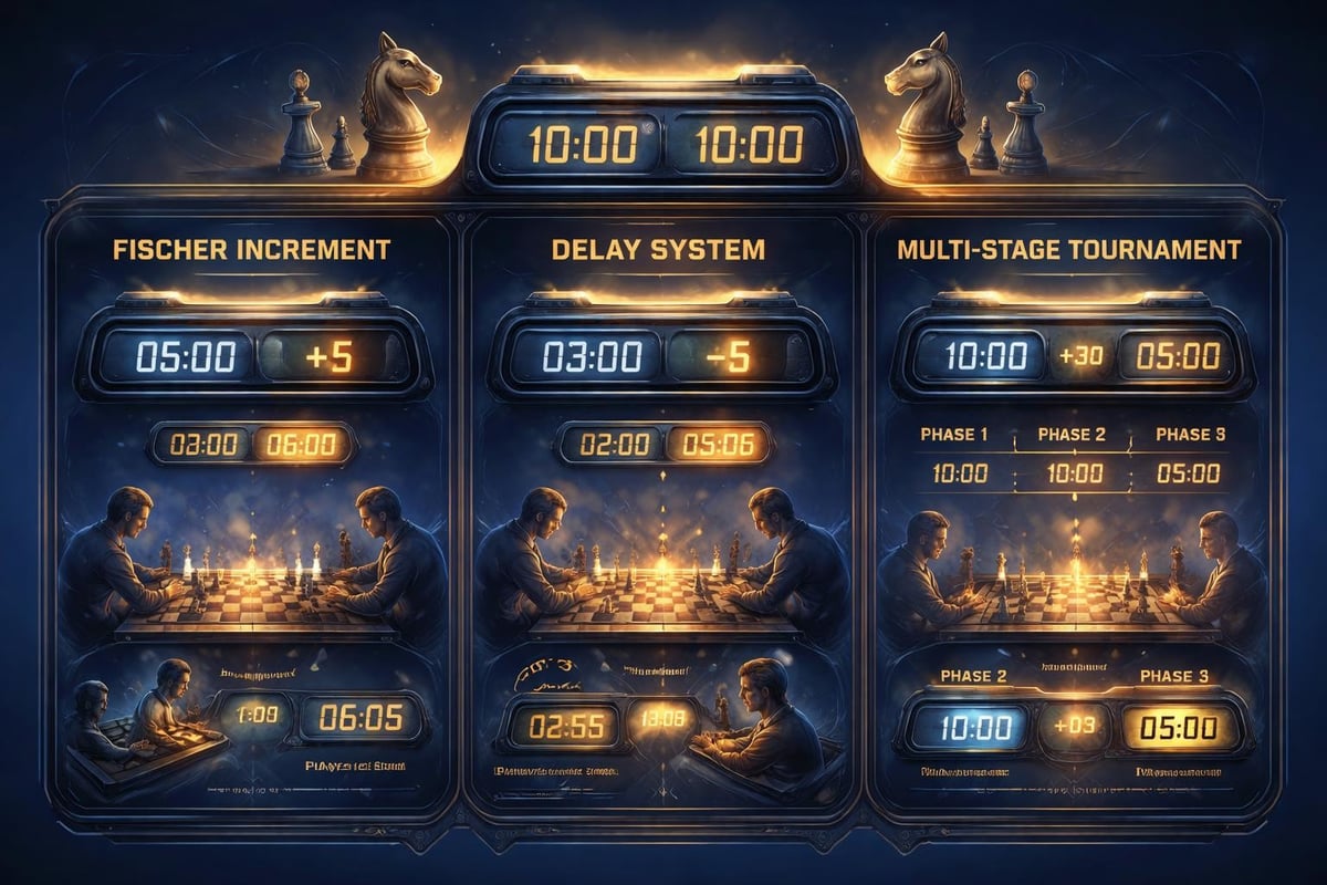 Chess clock technology evolution