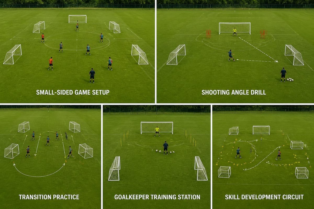 Training drill configurations