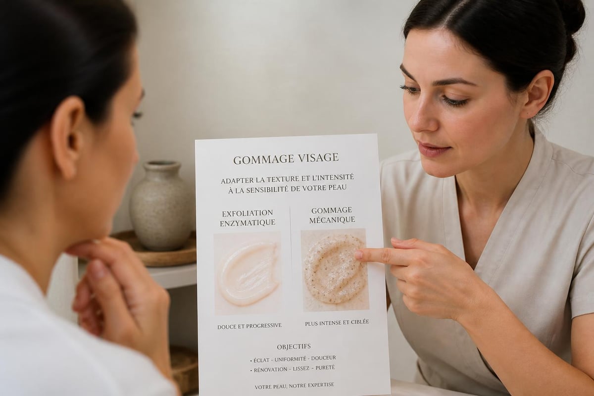 Exfoliation techniques for different skin types