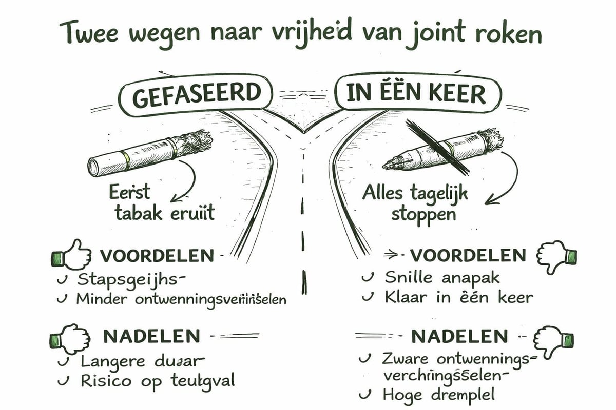 Stopstrategieën joint roken