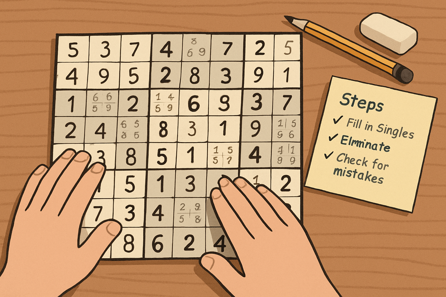 Step-by-Step Guide: How to Solve a Simple Sudoku Puzzle