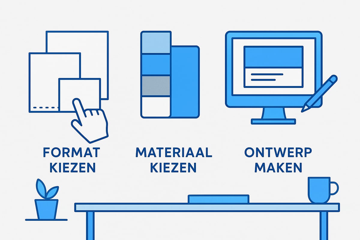 Stappenplan: Visitekaartje Ontwerpen en Bestellen bij Drukwerkdeal