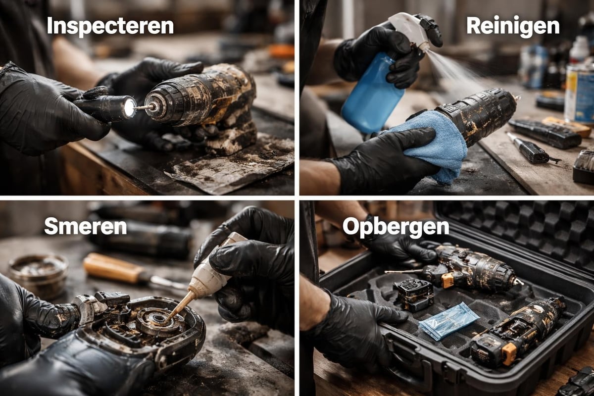 Tool maintenance workflow