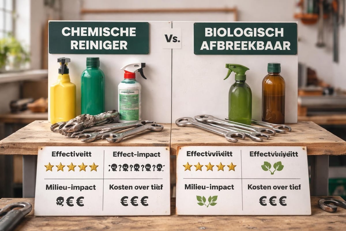 Sustainable tool cleaning