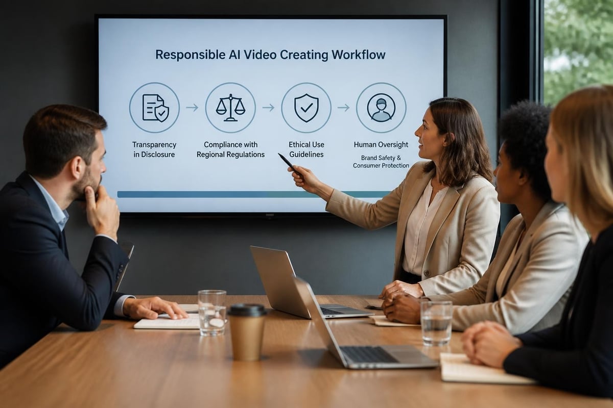 Ethical AI video production