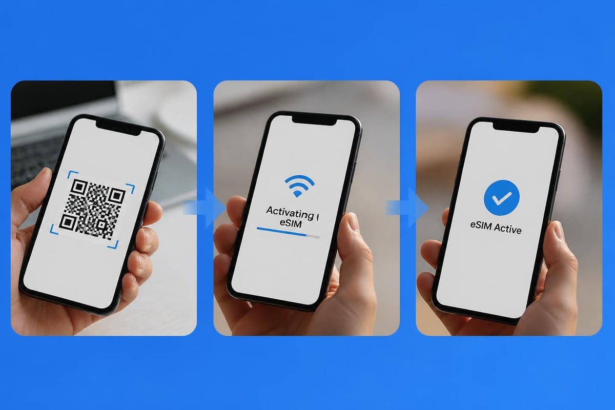 ESIM activation process