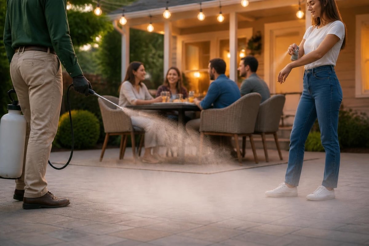 Spatial versus personal repellent protection
