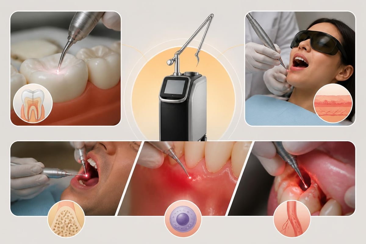Dental laser wavelength selection