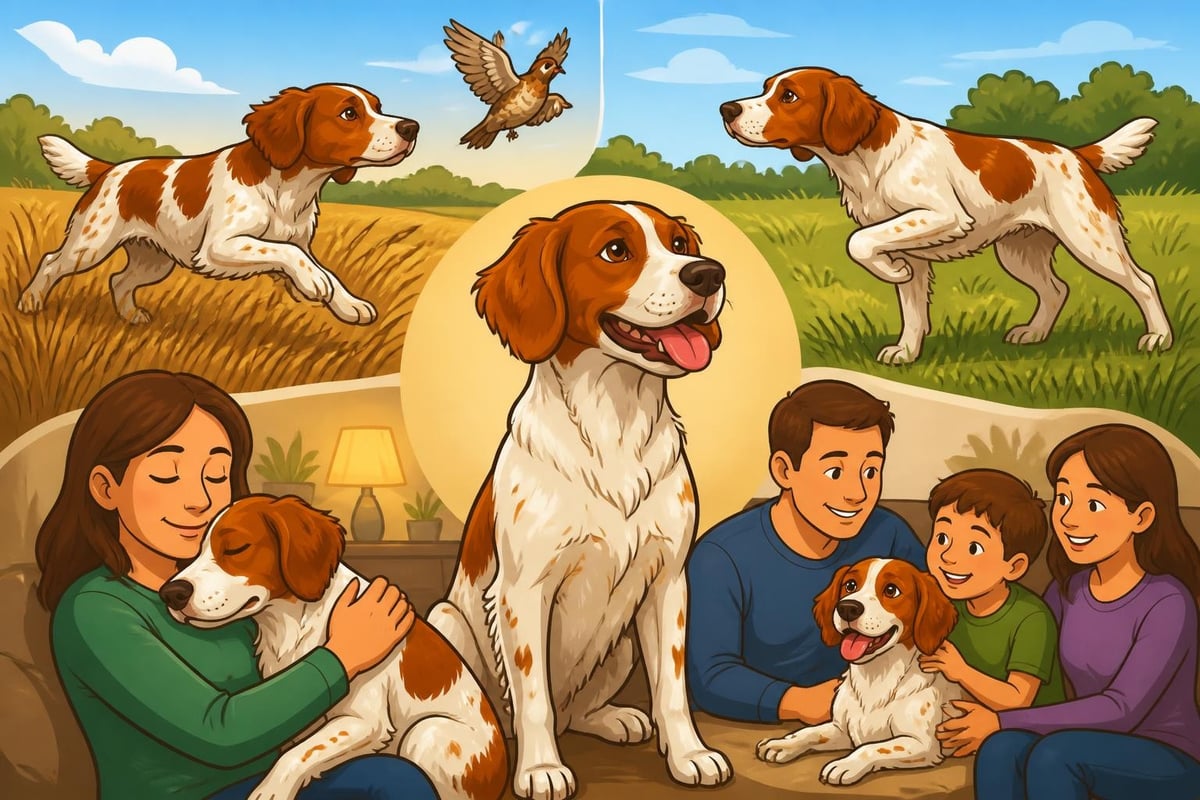 Brittany spaniel karakter