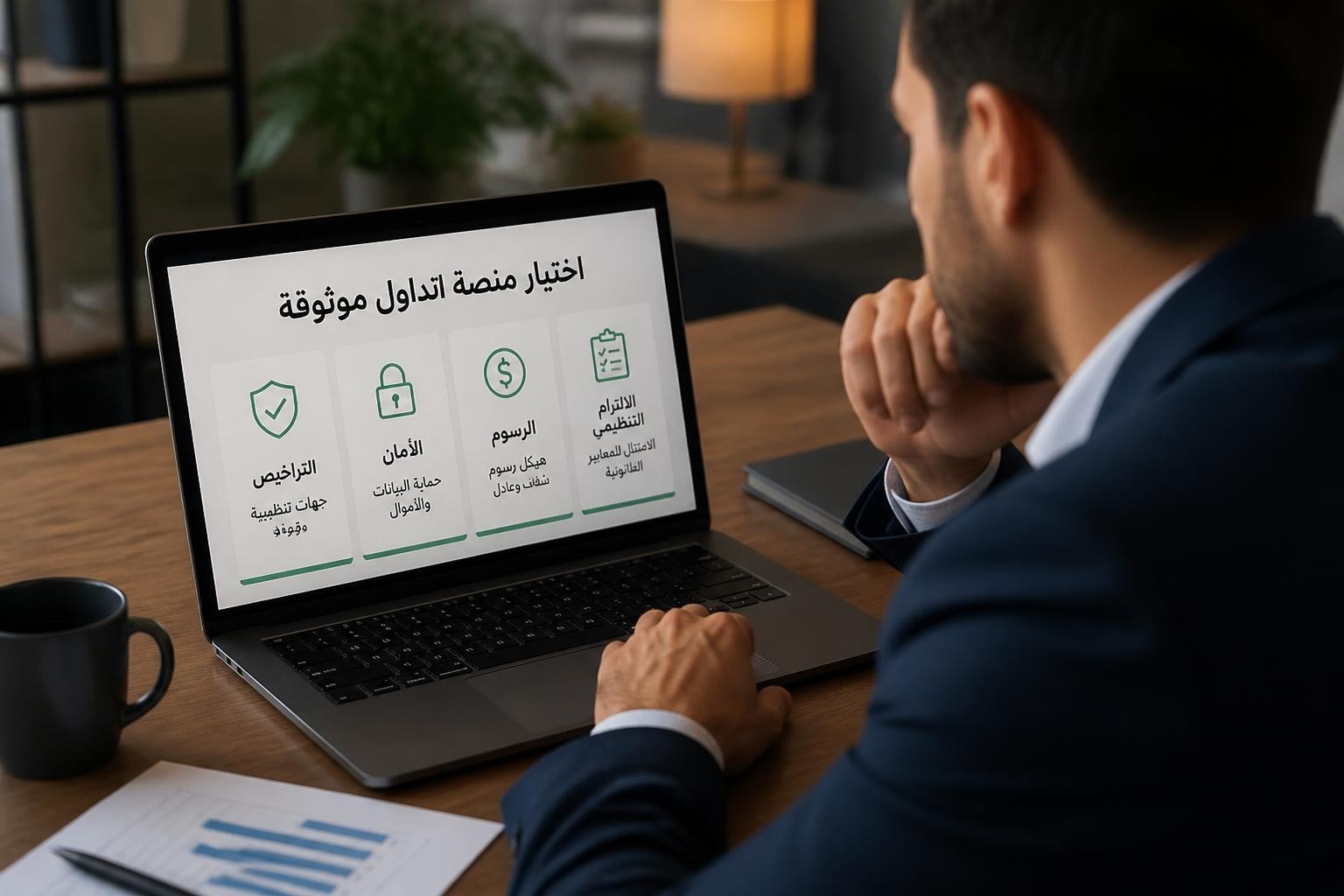 منصة تداول: دليل شامل للاختيار والأمان والاستثمار