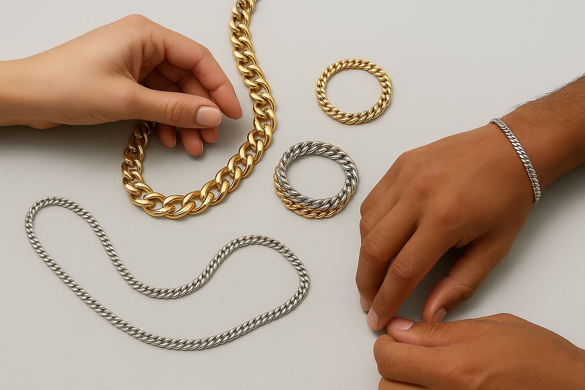 Uses of Curb Chains: From Jewelry to Fashion Statements