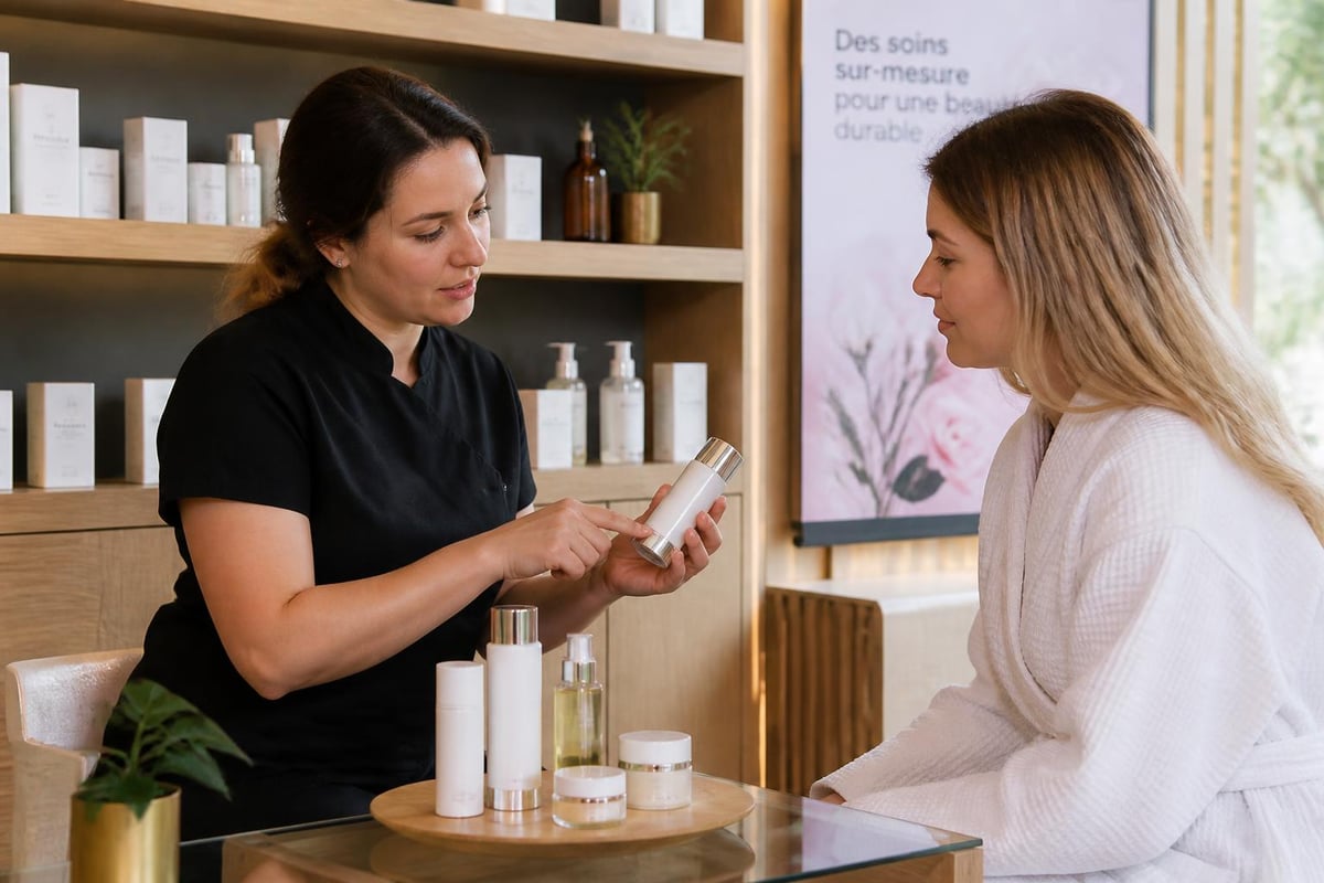 Revente produits institut
