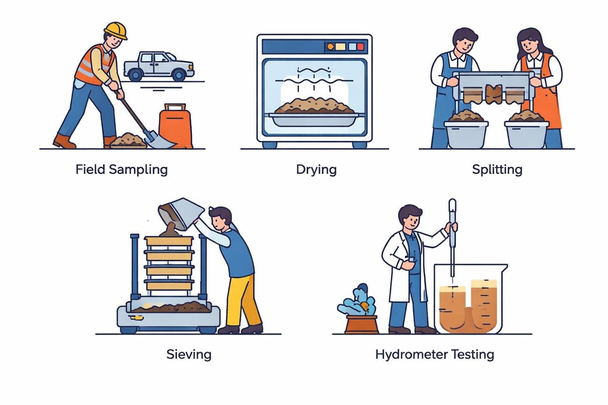 Sample preparation workflow