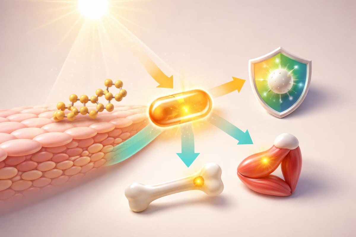 ビタミンD合成のメカニズム