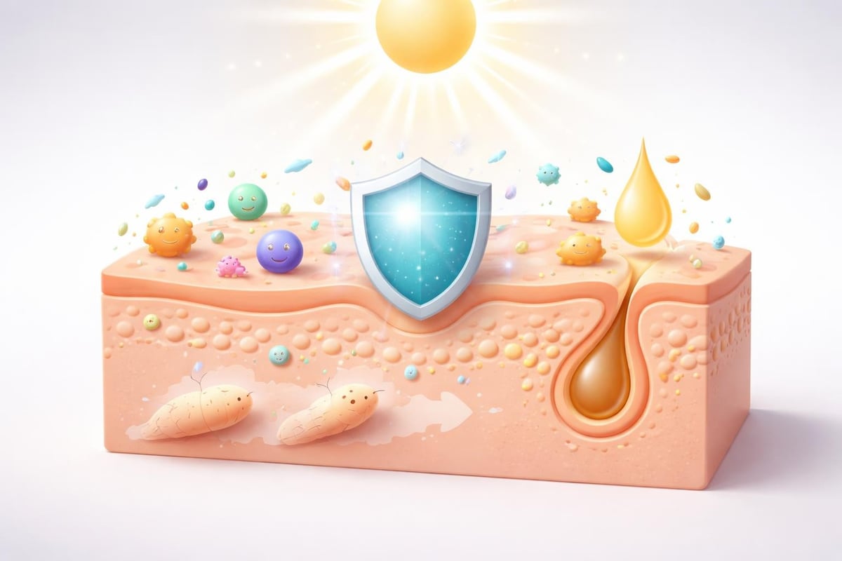 肌の免疫機能と日光の関係