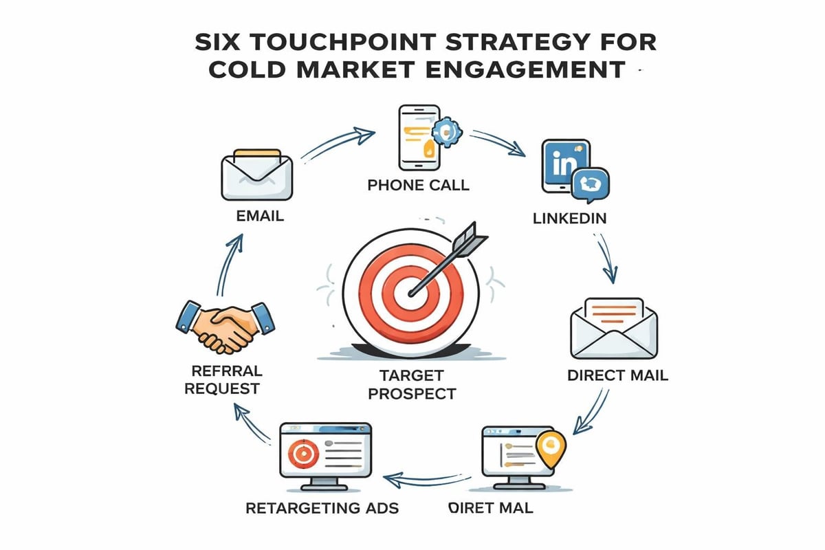 Multi-channel cold prospecting