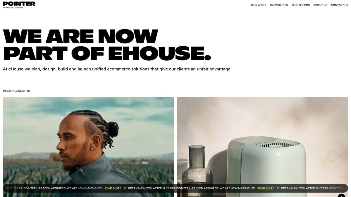 7 Game-Changing Shopify Ecommerce Development Company Picks 2025 - Pointer Creative