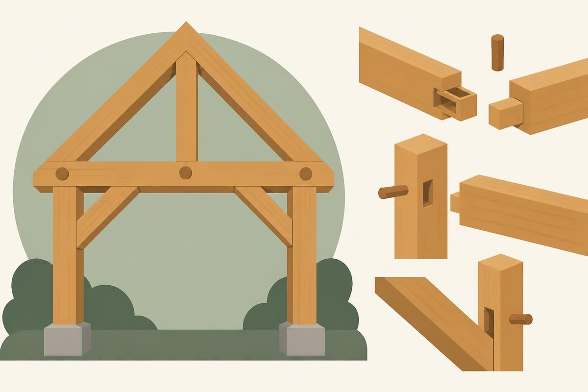 Traditional timber joinery techniques