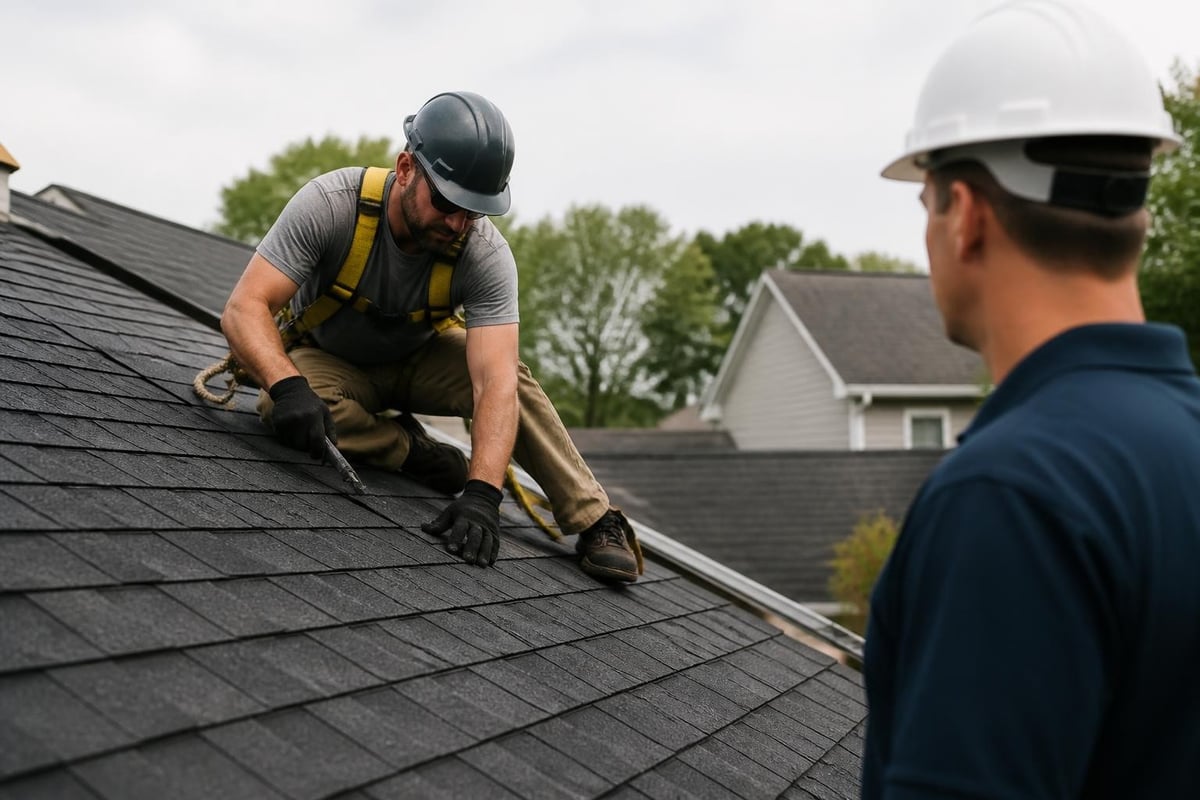 In-house roofing crew structure