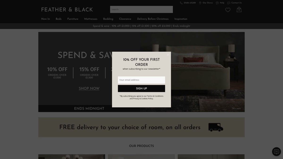 7 Top-Rated Best Bed Retailer Picks for 2025 - Feather & Black