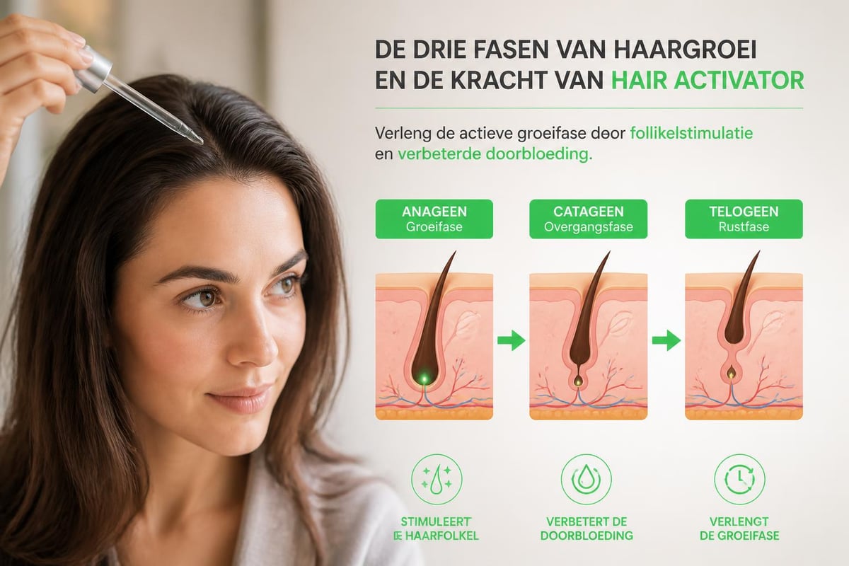 Haargroeicyclus stimulatie