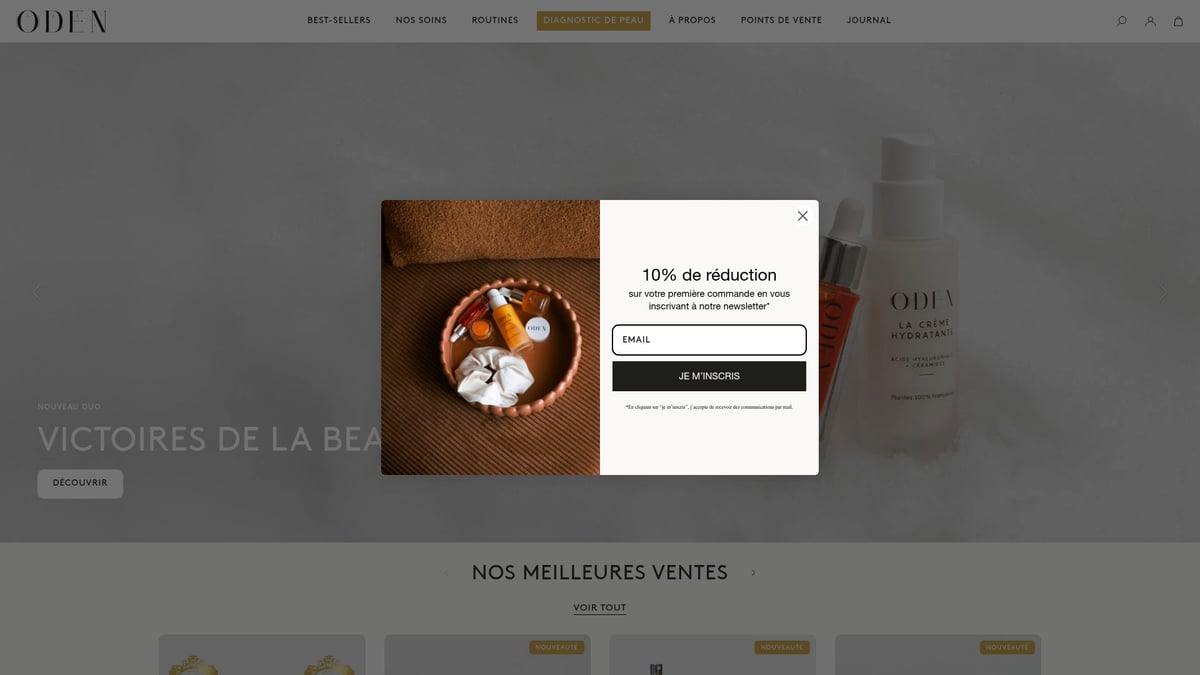 8 Meilleurs Produits Naturels Beauté à Adopter en 2026 - 4. Sérum visage éclat Oden