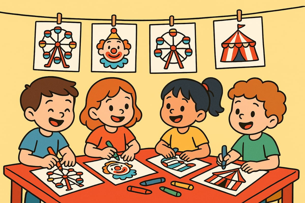 How to Make the Most of Carnival Coloring Activities