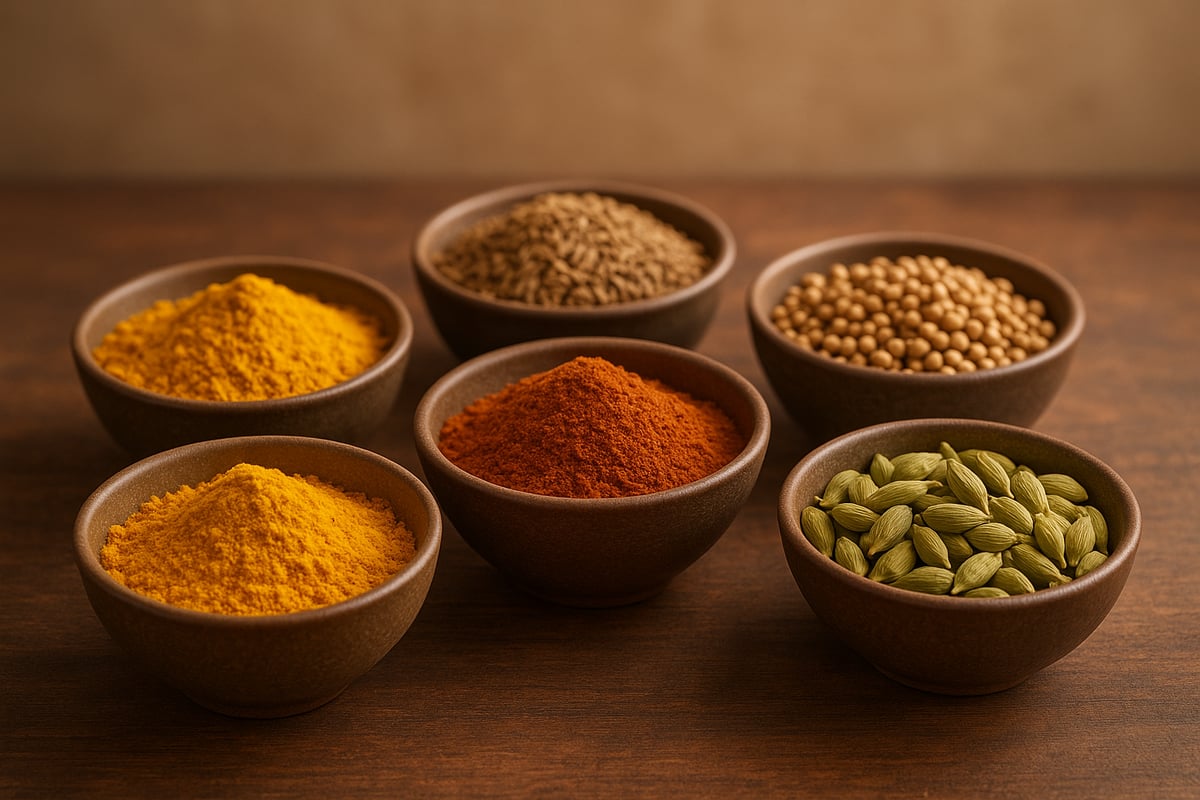 Les Principales Épices du Curry : Identification et Rôles