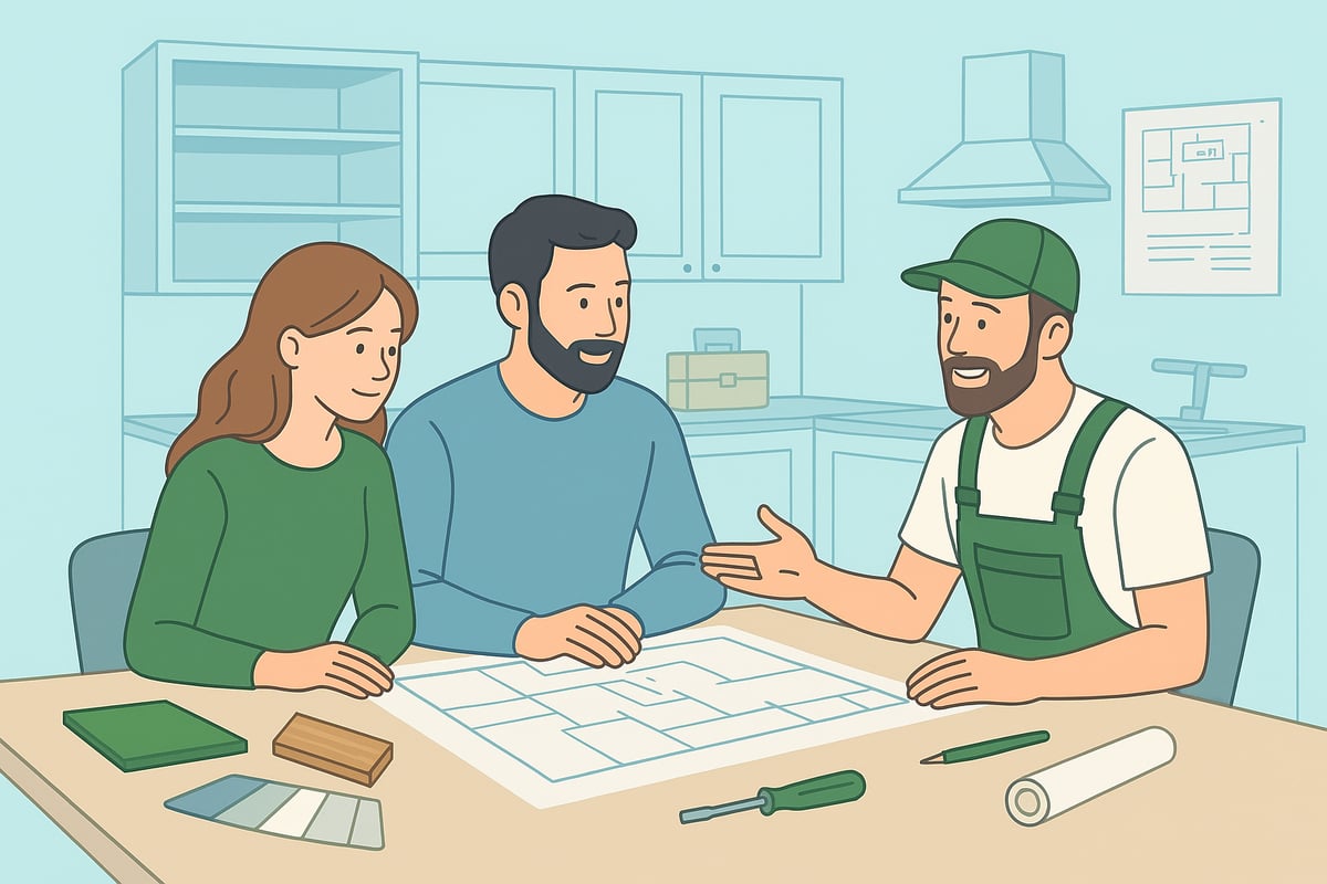 Planung & Ablauf der Küchensanierung: Schritt-für-Schritt zum Erfolg