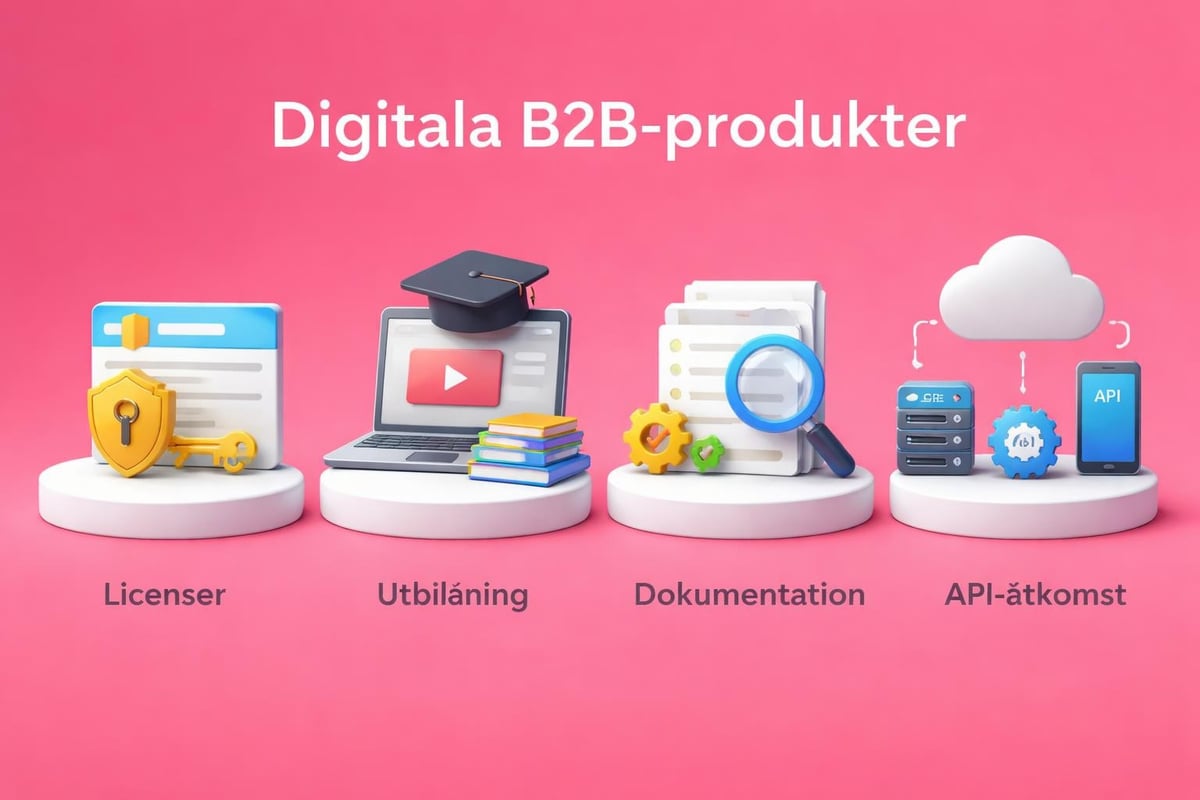 Digital produktförsäljning B2B