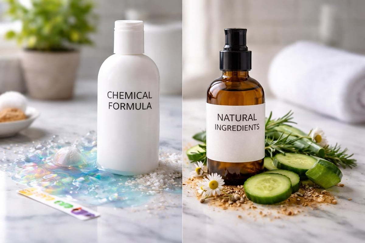 Skin barrier damage from synthetic grooming products
