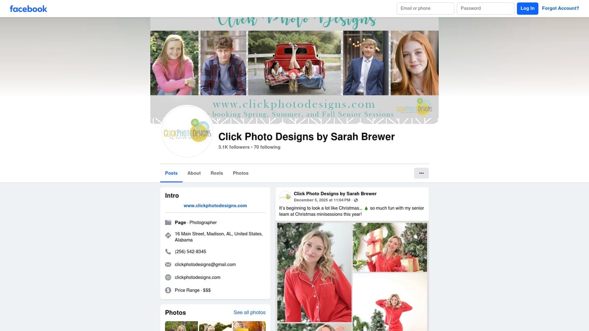 Top 7 Photographers Huntsville AL for Stunning Photos 2026 - Click Photo Designs