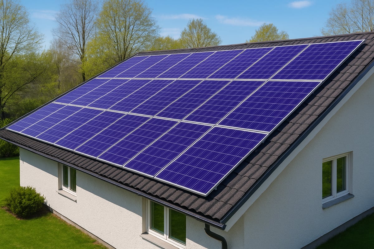 Miten mitoitat aurinkopaneelit omakotitaloon?
