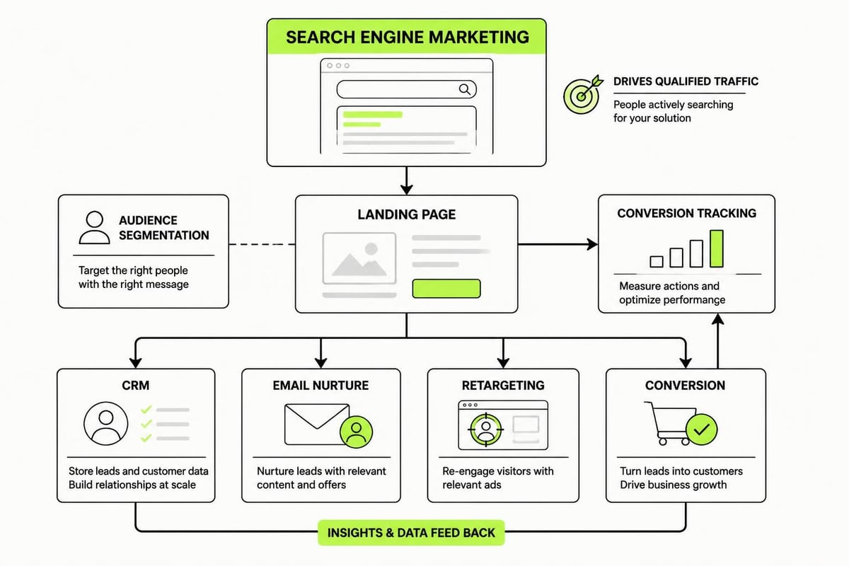 Marketing system workflow