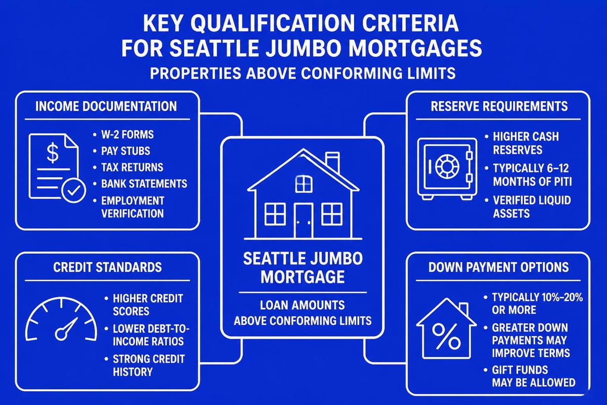 Jumbo loan qualification factors