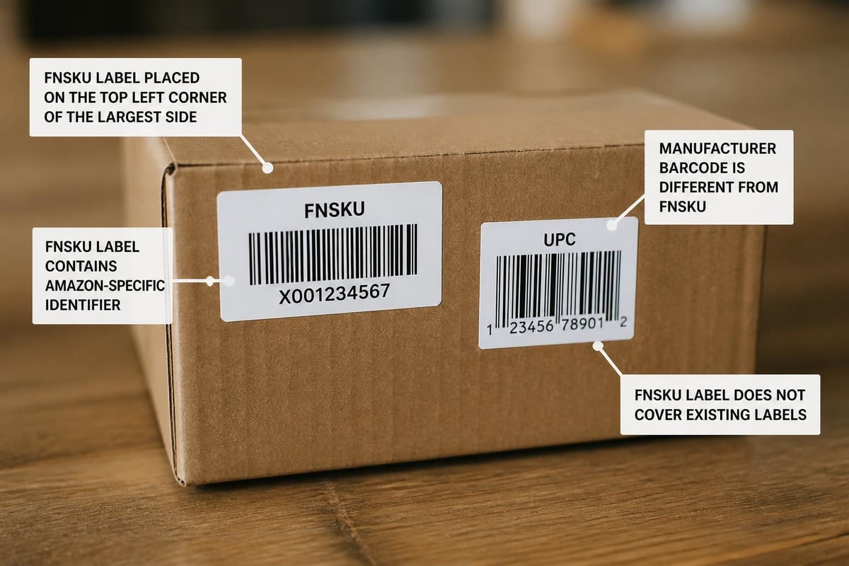 FNSKU labeling process