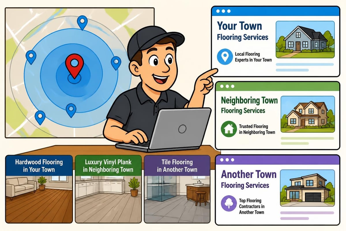 Service area targeting strategy
