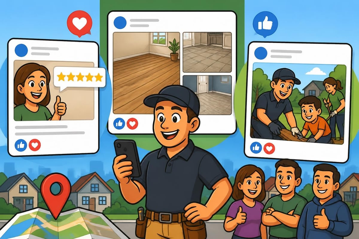 Social proof and local engagement