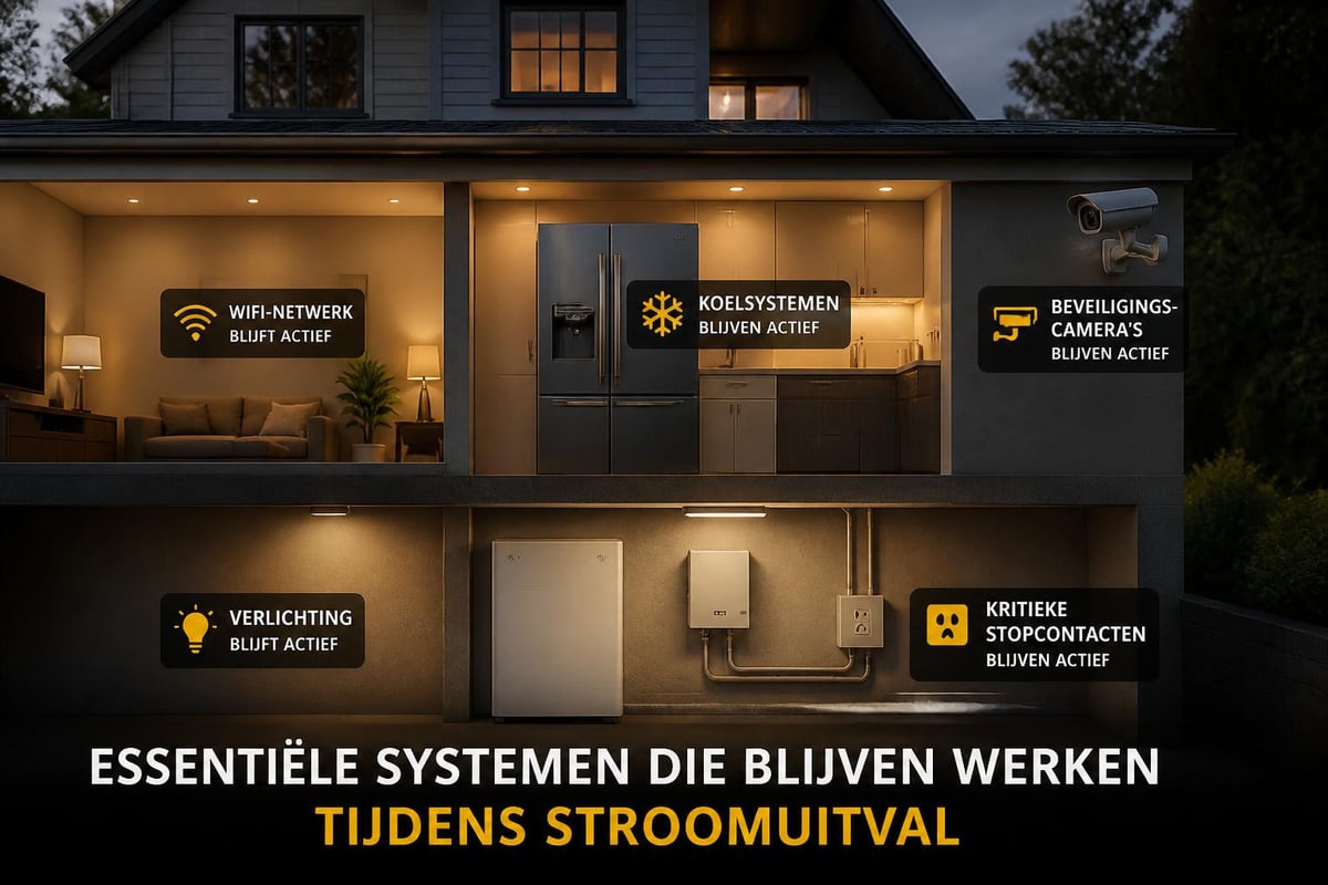 Noodstroom voorzieningen