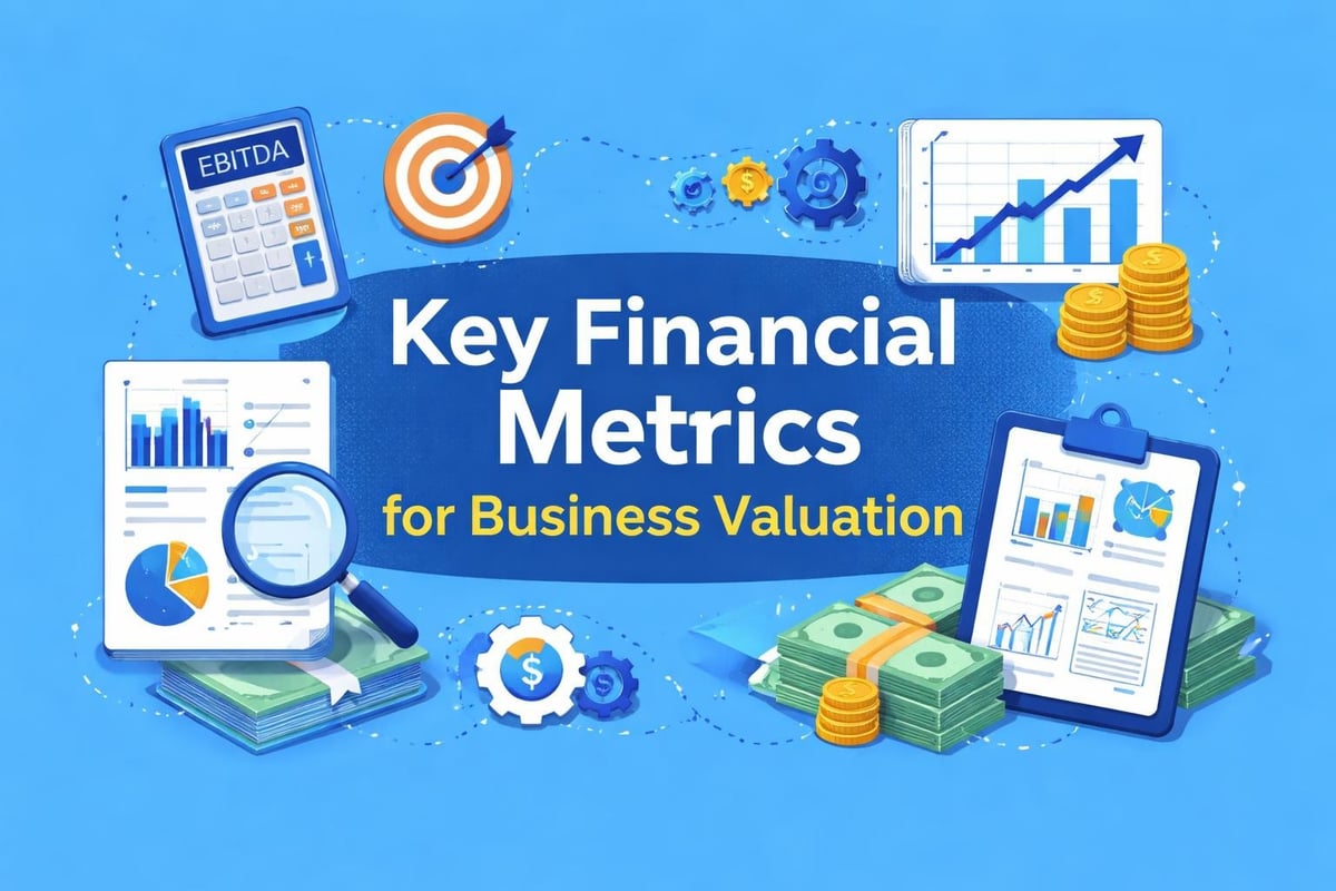 Financial metrics dashboard