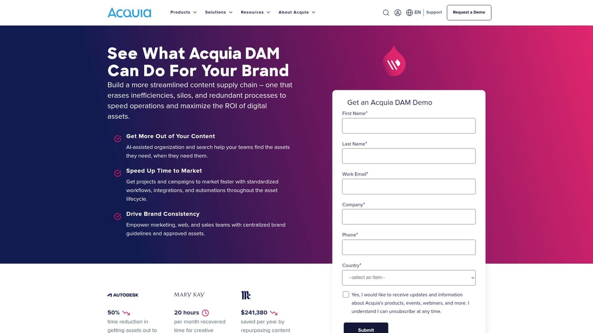 7 Essential Digital Asset Manager Tools for 2025 - Acquia DAM (Widen)