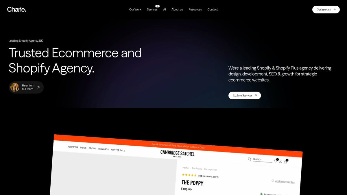 7 Brilliant Ecommerce Website Designers to Watch in 2025 - Charle