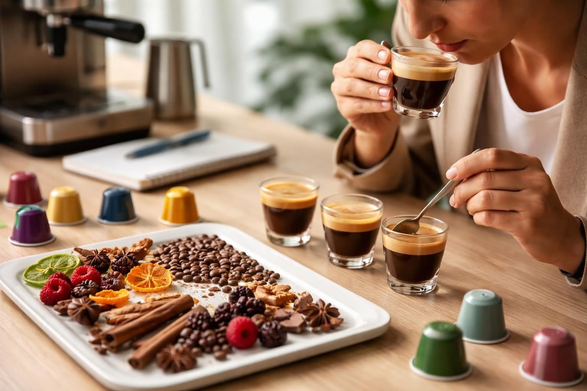 Dégustation de café capsule