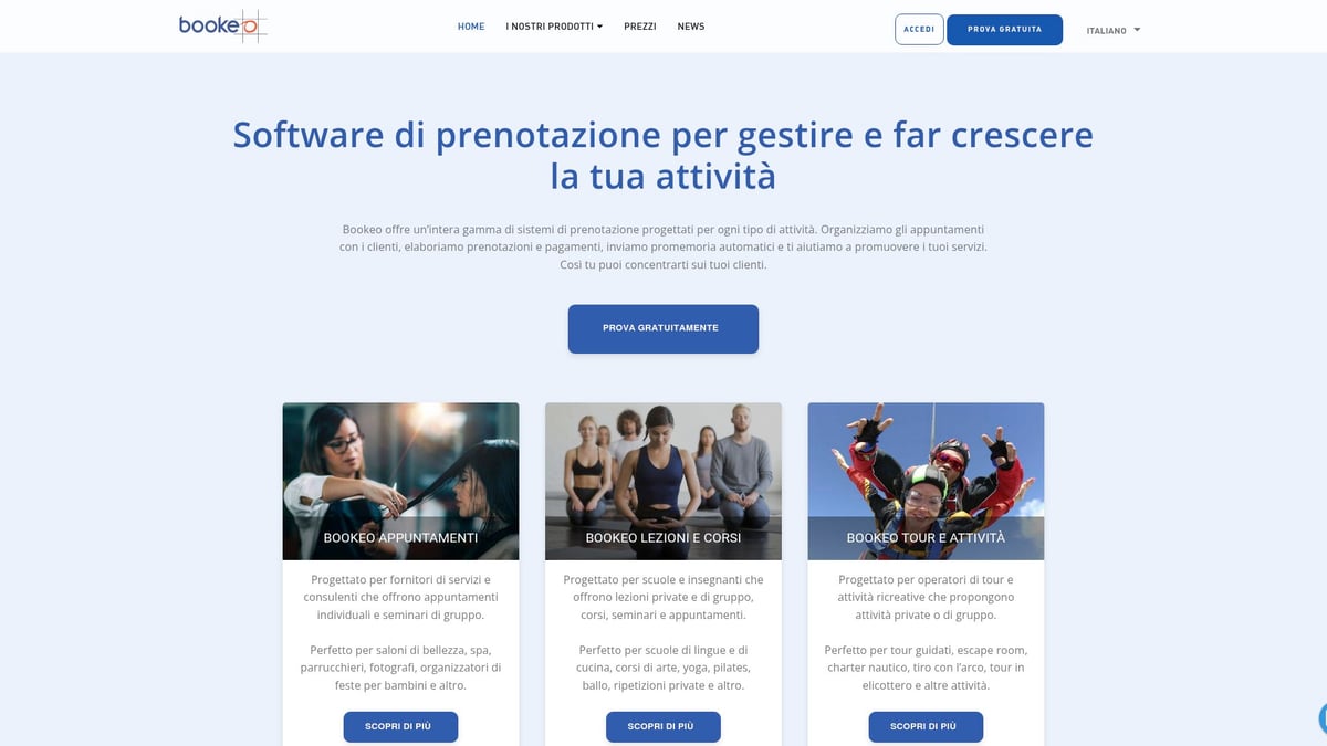 7 Idee Innovative di App Gestione Prenotazioni per il 2026 - Bookeo – Prenotazioni Intelligenti per Piccole Imprese