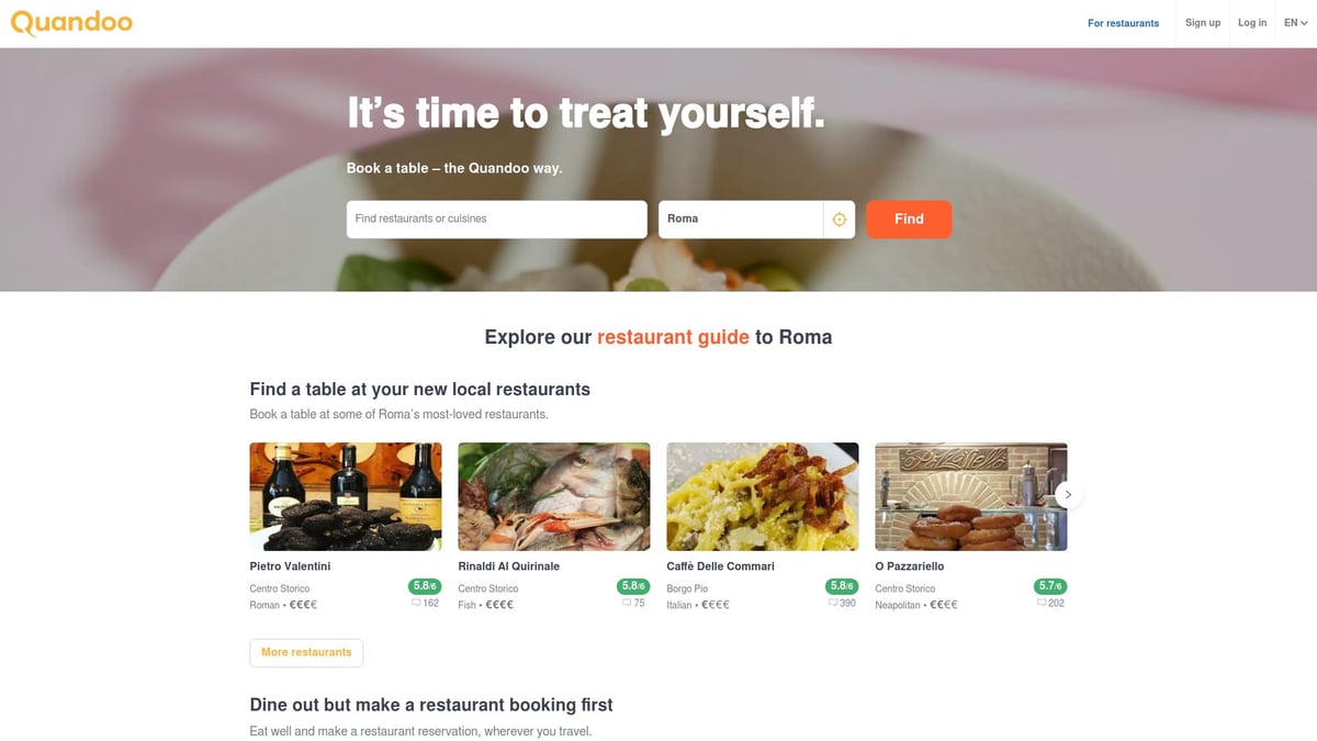 7 Idee Innovative di App Gestione Prenotazioni per il 2026 - Quandoo – Prenotazione Tavoli per Ristoranti
