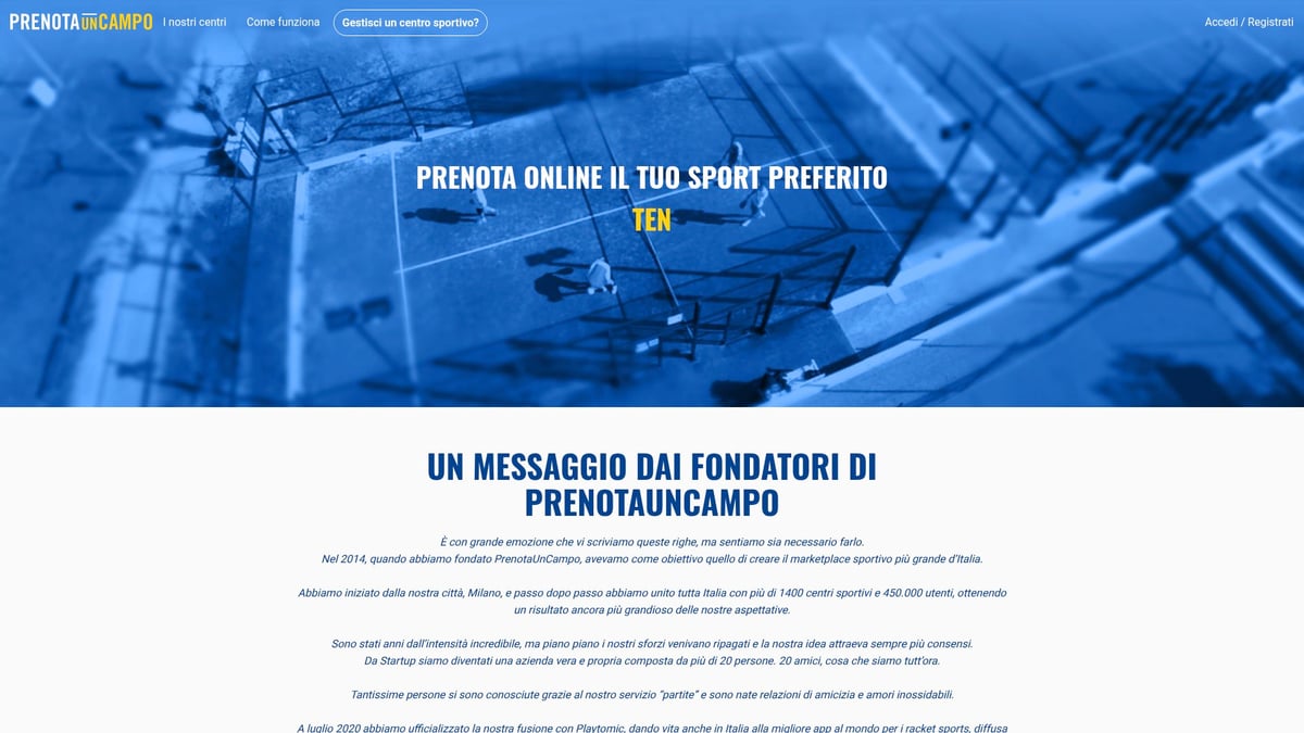 7 Idee Innovative di App Gestione Prenotazioni per il 2026 - PrenotaUnCampo – Gestione Prenotazioni per Impianti Sportivi