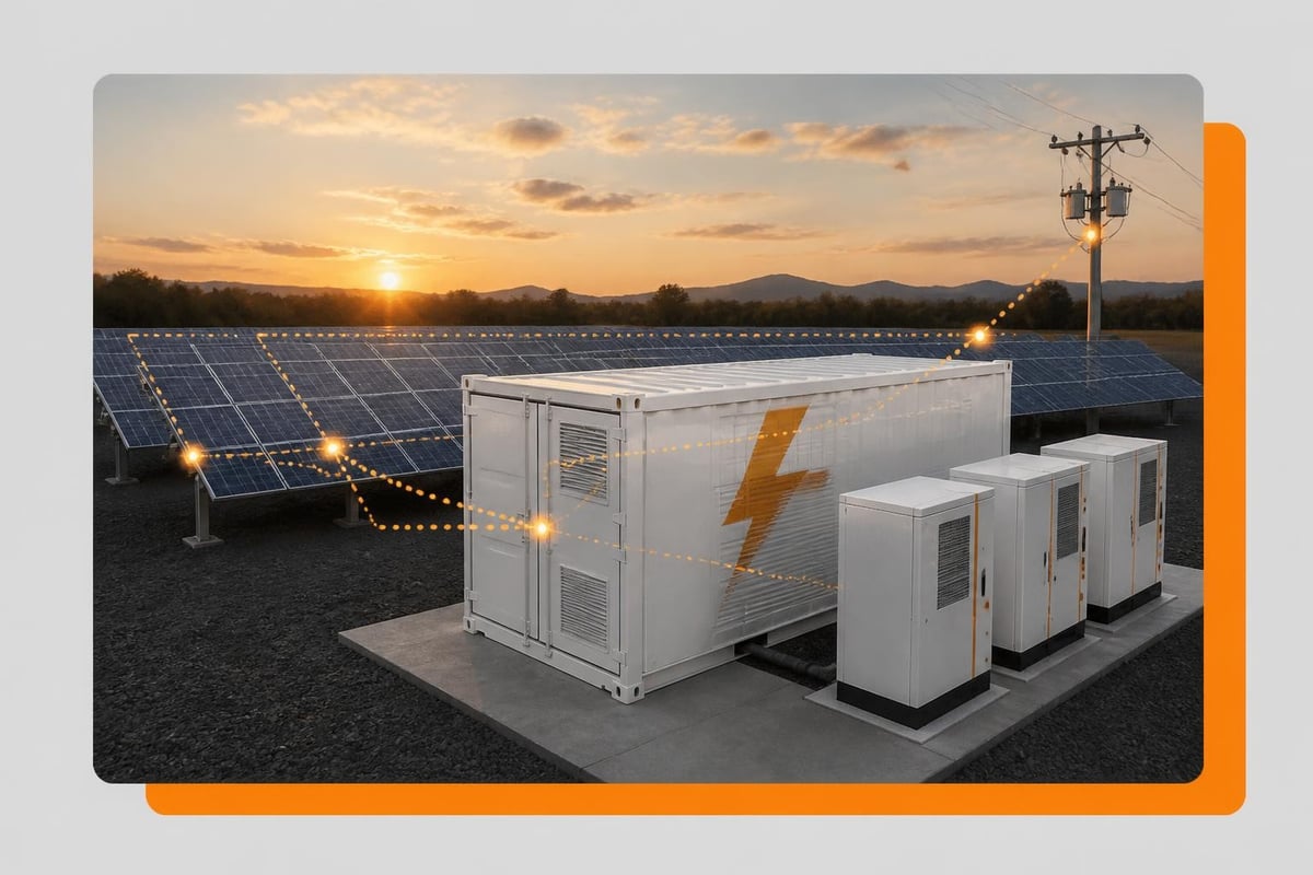 Hybrid green power plant components